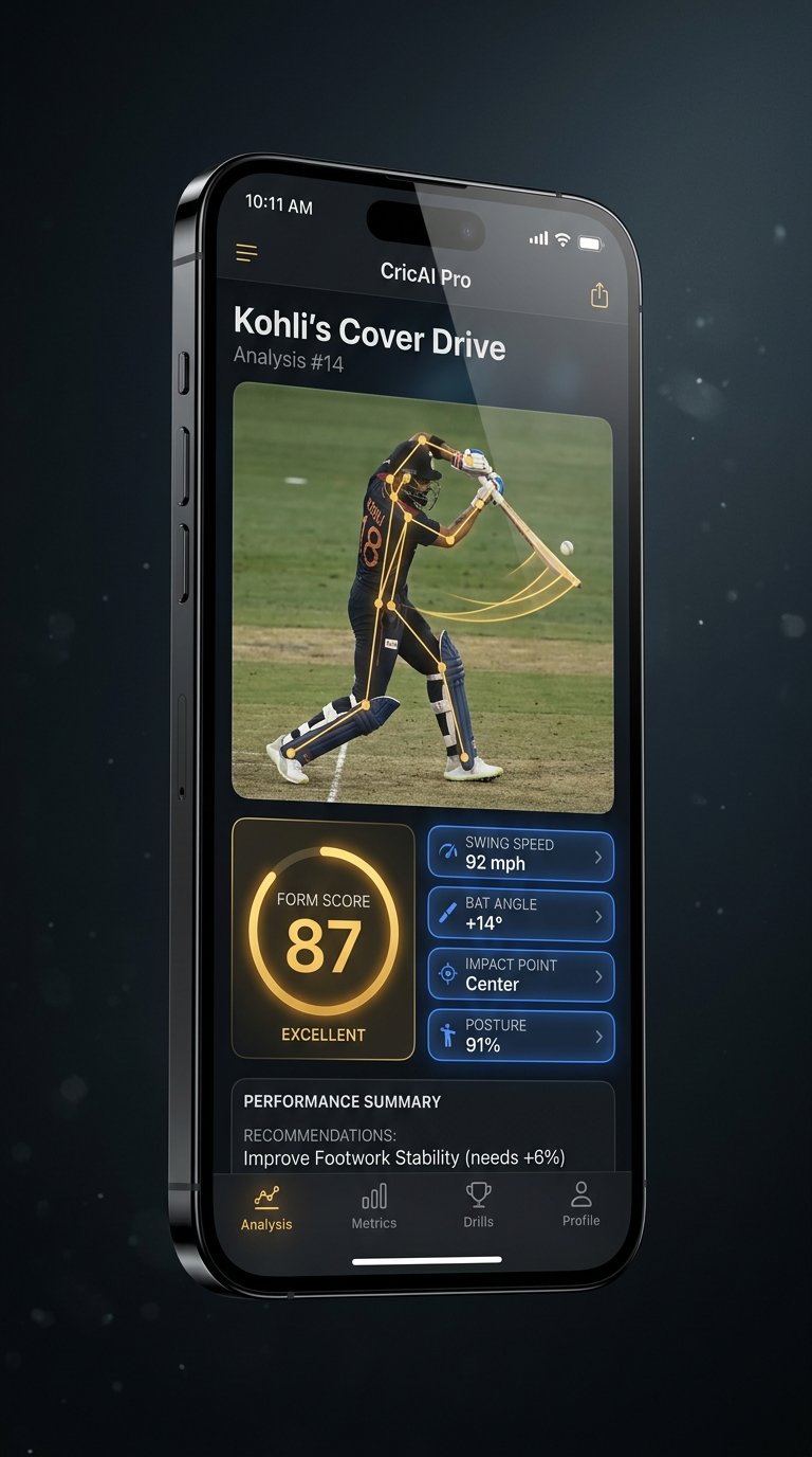 Astra — AI sports talent assessment app interface